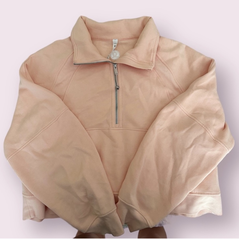 Lululemon Scuba Funnel Neck Half Zip